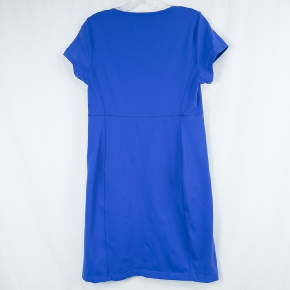 Duluth Trading Co NoGA Classic Short‎ Sleeve Dress Small Blue Athletic 15785 - Picture 2 of 12